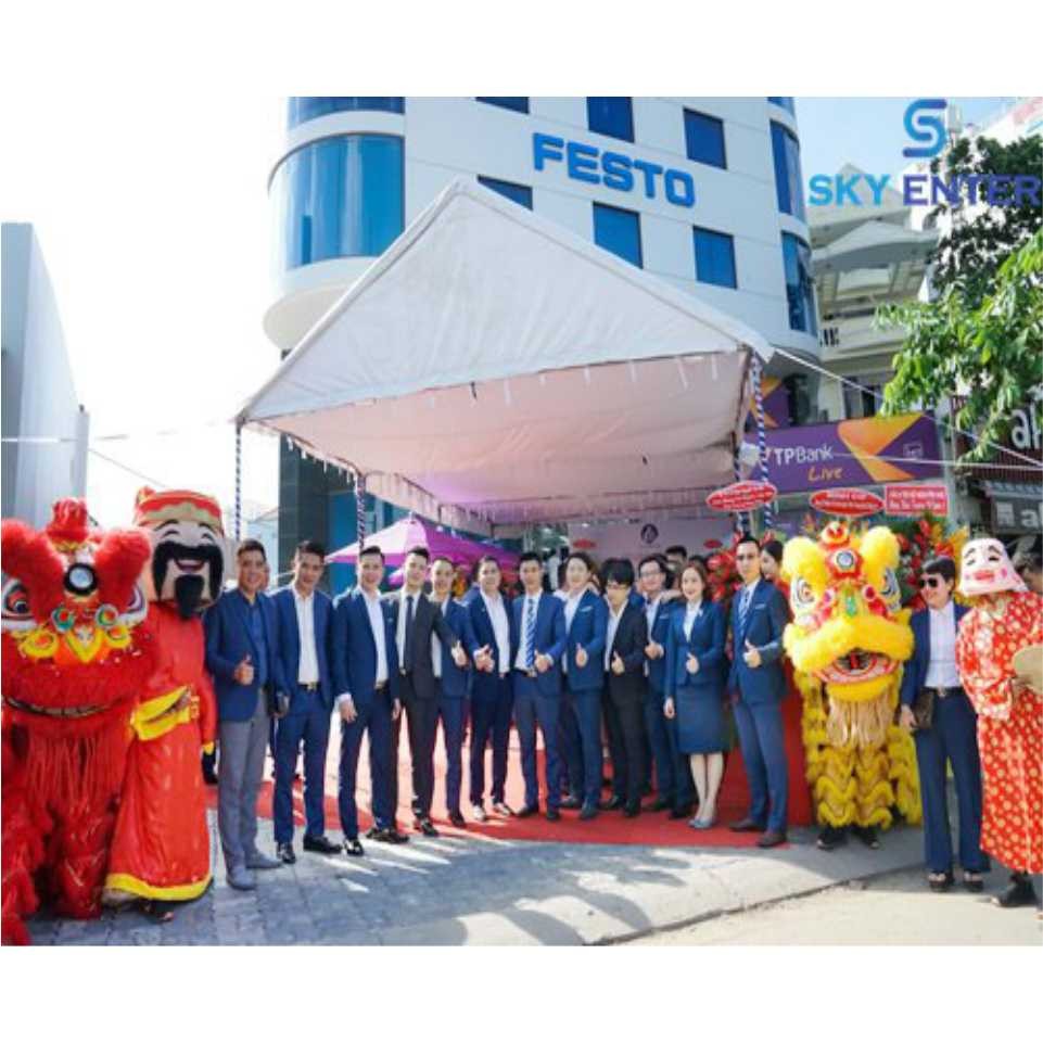 Tổ Chức Lễ Khai Trương Công Ty BĐS Sài Gòn Center Real Chi Nhánh Quận 2
